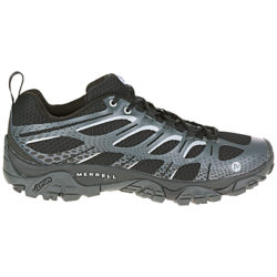 Merrell Moab Edge Men's Walking Shoes, Black/Grey